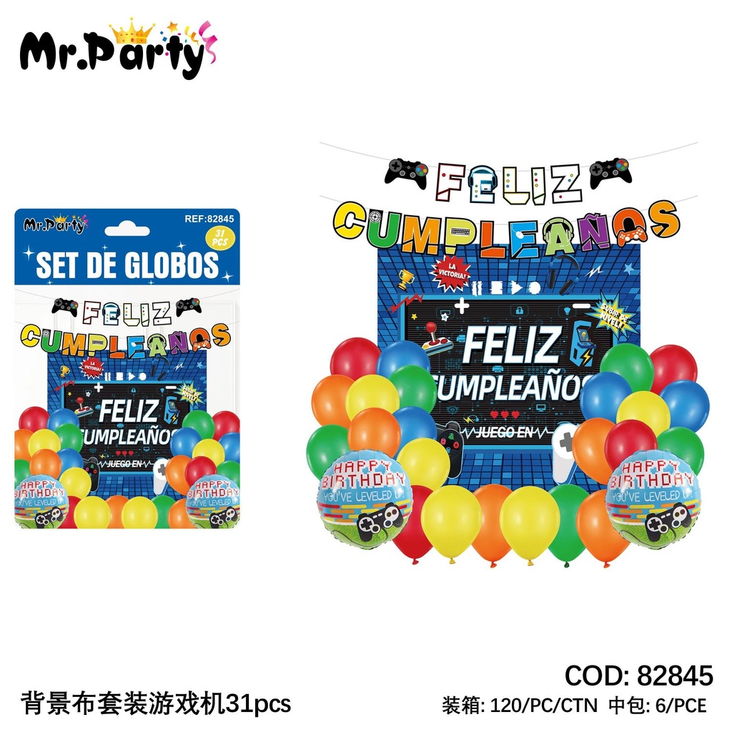 SET DE GLOBOS