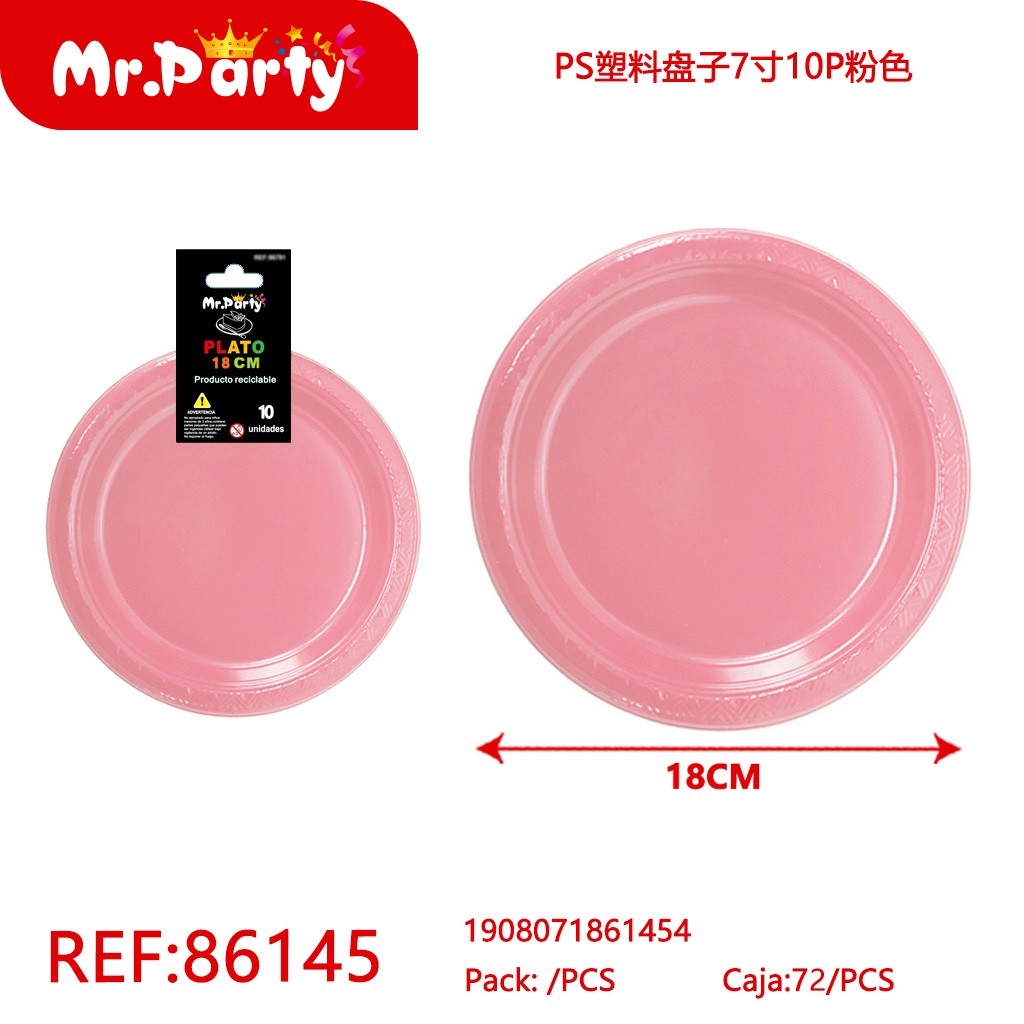 PLATOS DE PLASTICO