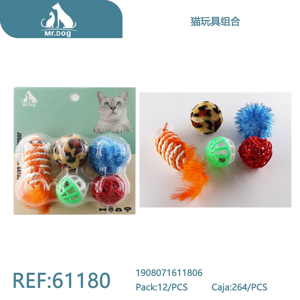 SET DE JUGUETES PARA GATOS