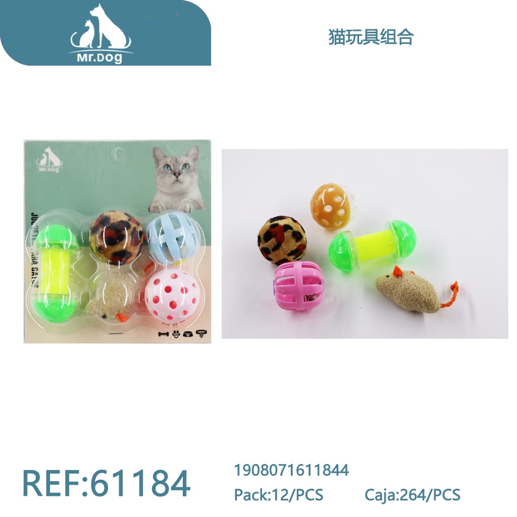 SET DE JUGUETES PARA GATOS
