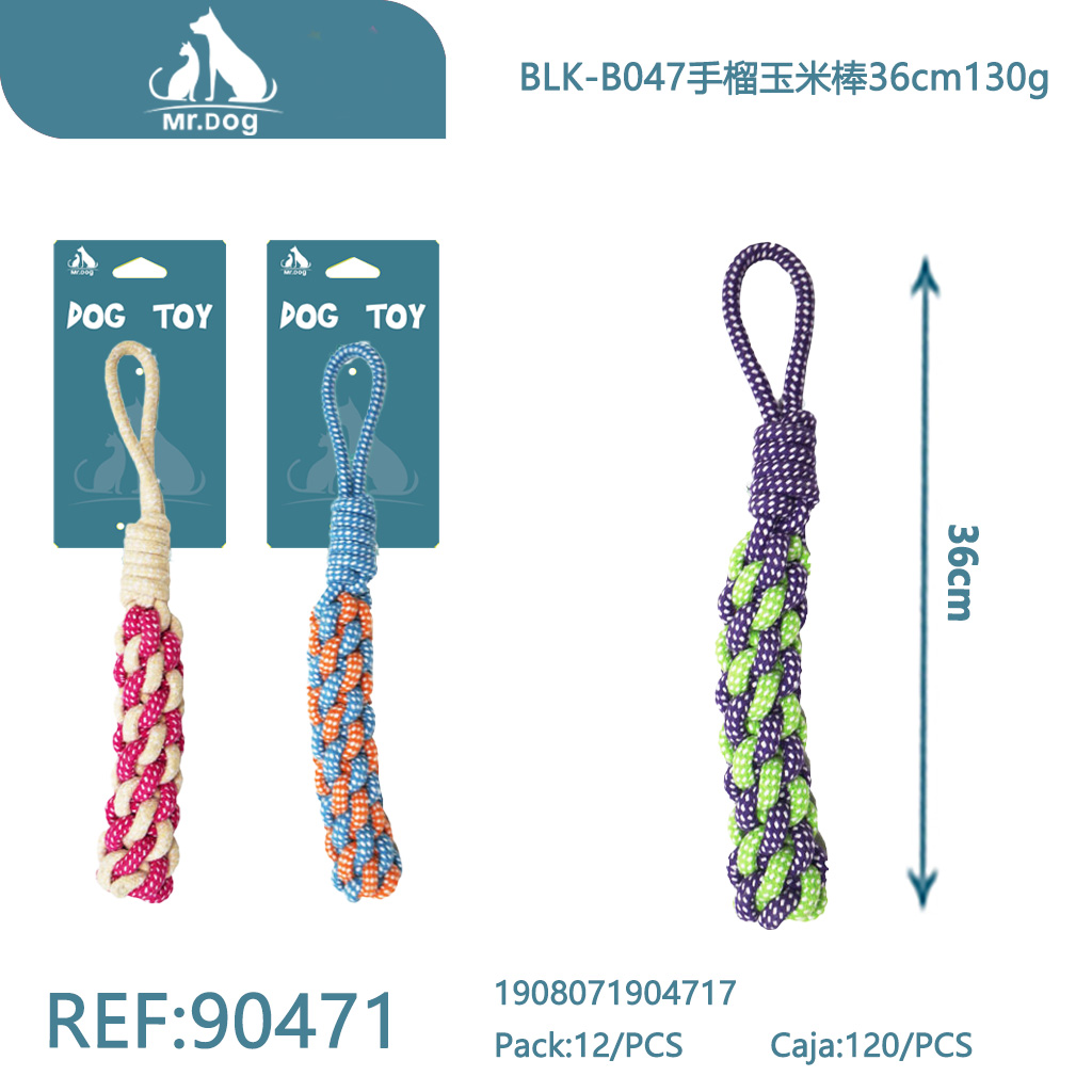 MAZORCA DE MAÍZ CON ASA PARA MASCOTAS