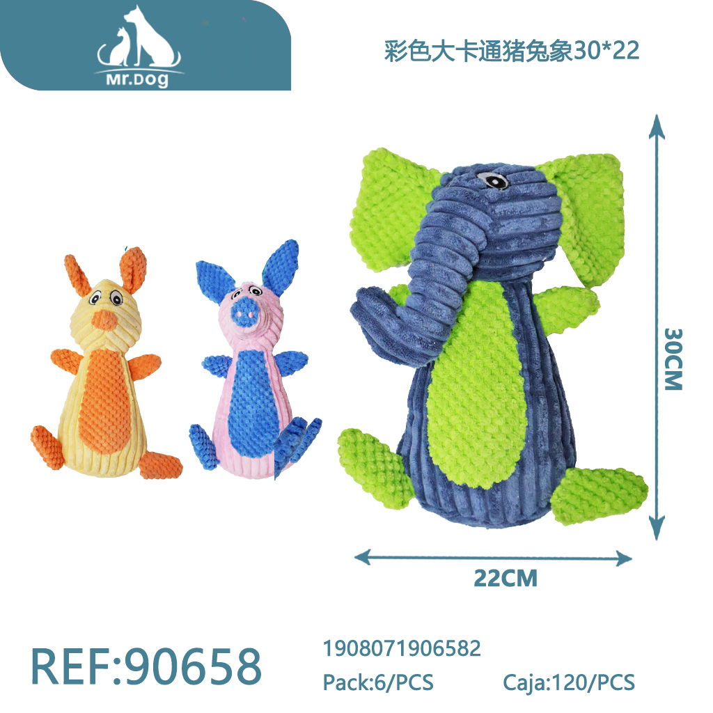 JUGUETE ESTILO CARICATURA PARA MASCOTAS