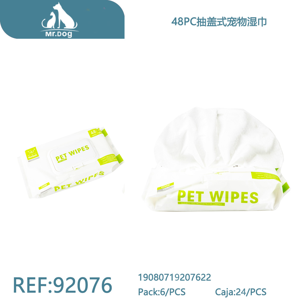 TOALLITAS HÚMEDAS PARA MASCOTAS