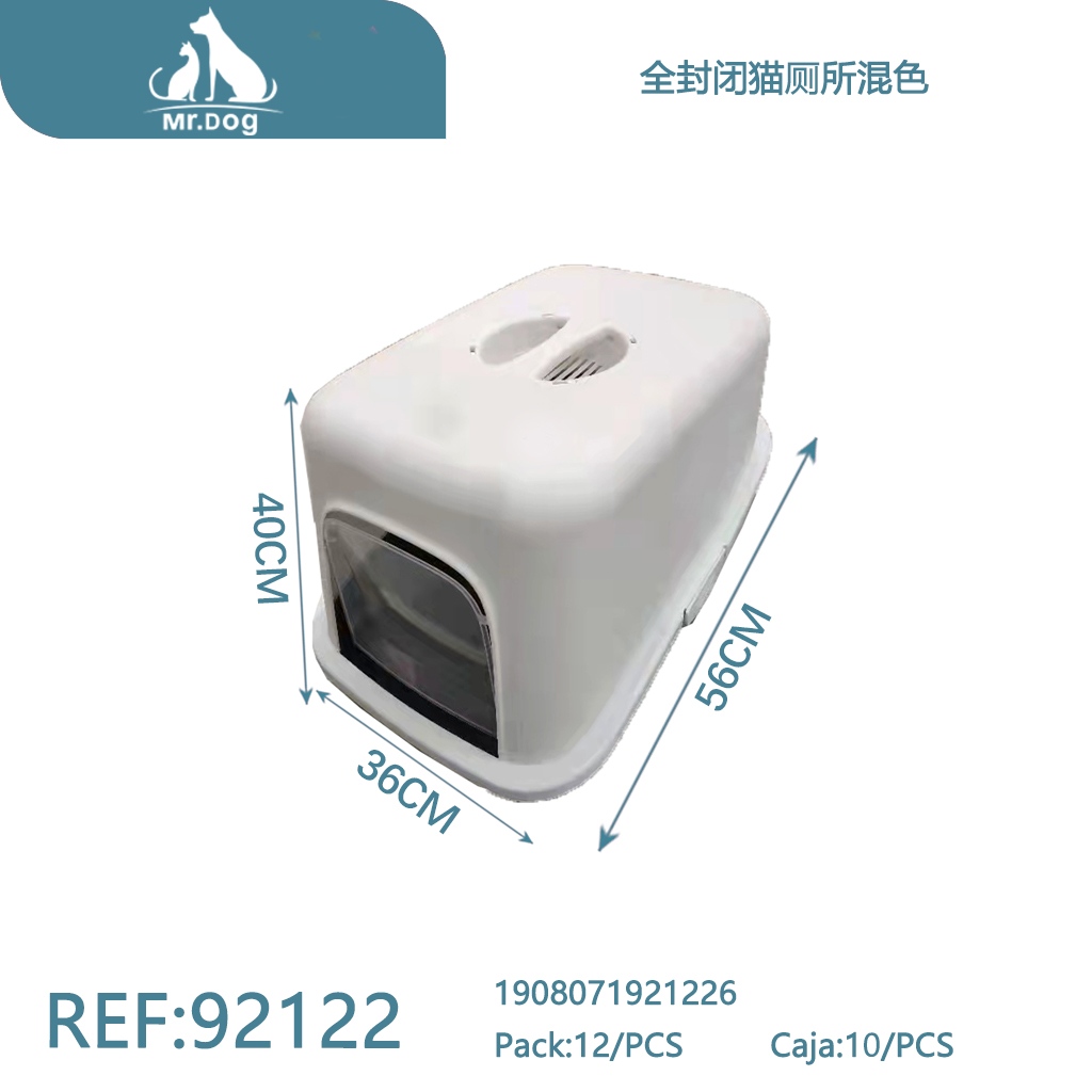 ARENERO CERRADO PARA GATOS