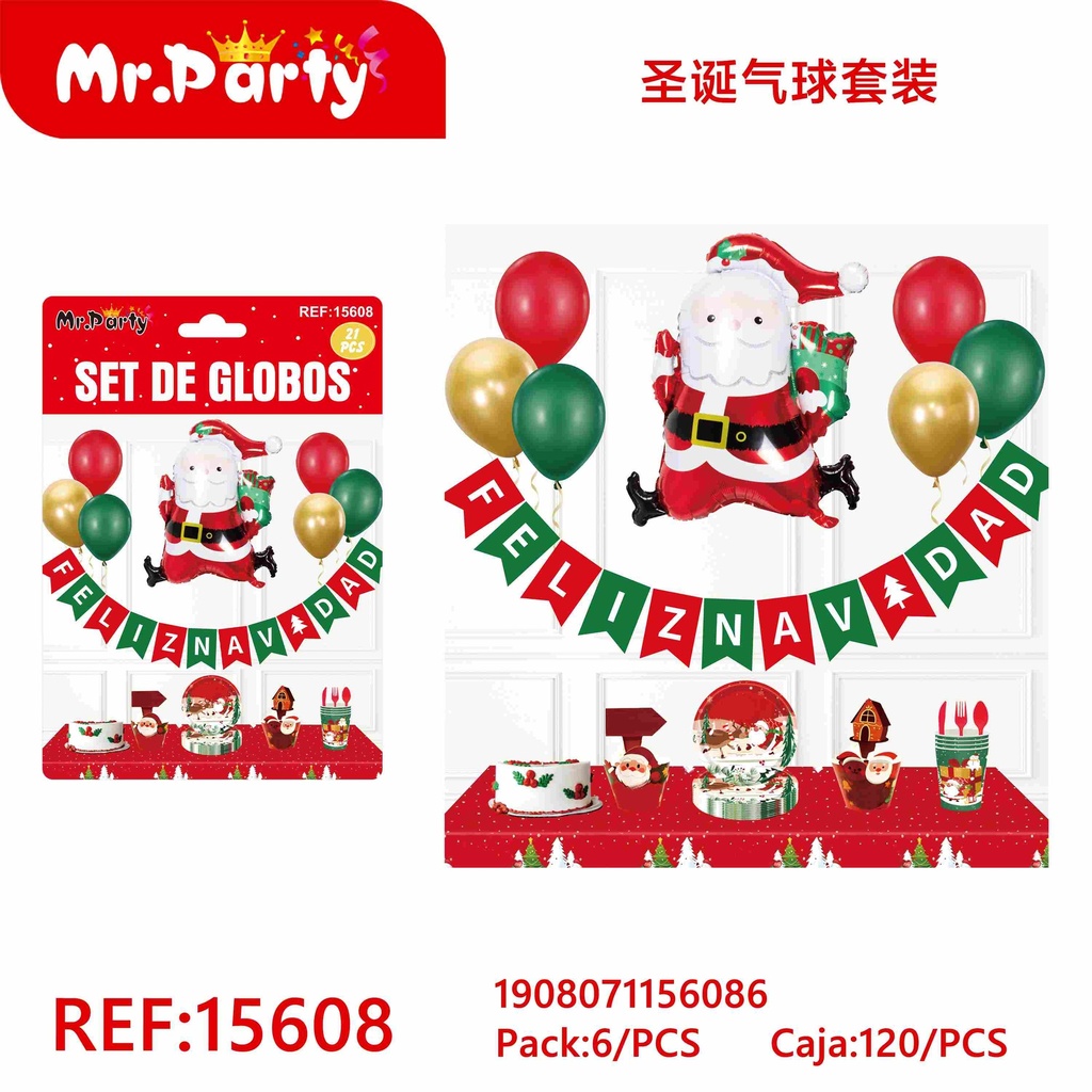 [Mr-15608] SET DE GLOBOS