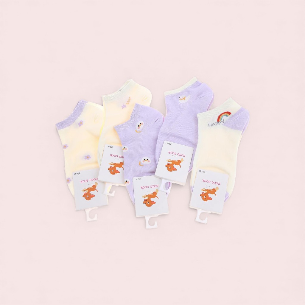 Calcetas Bordadas Dama