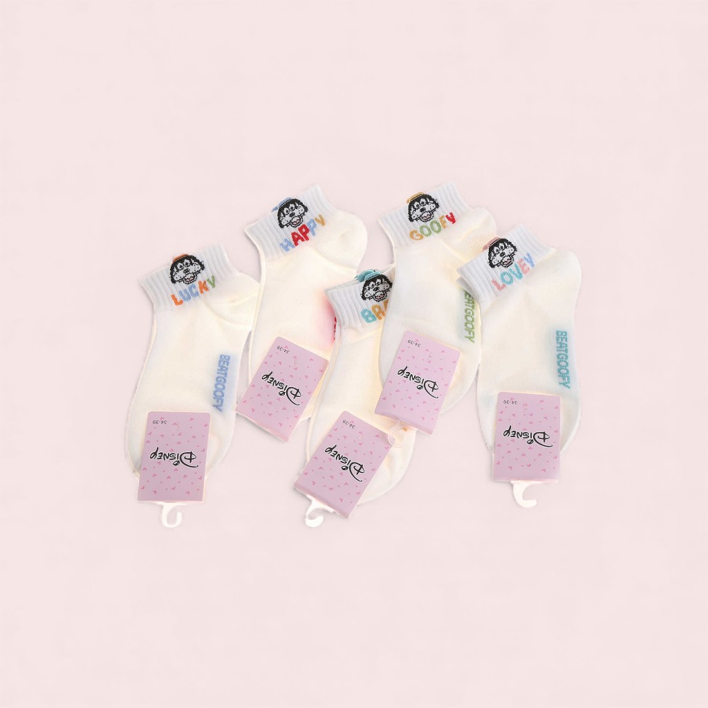 Calcetas Bordadas Dama-Disney