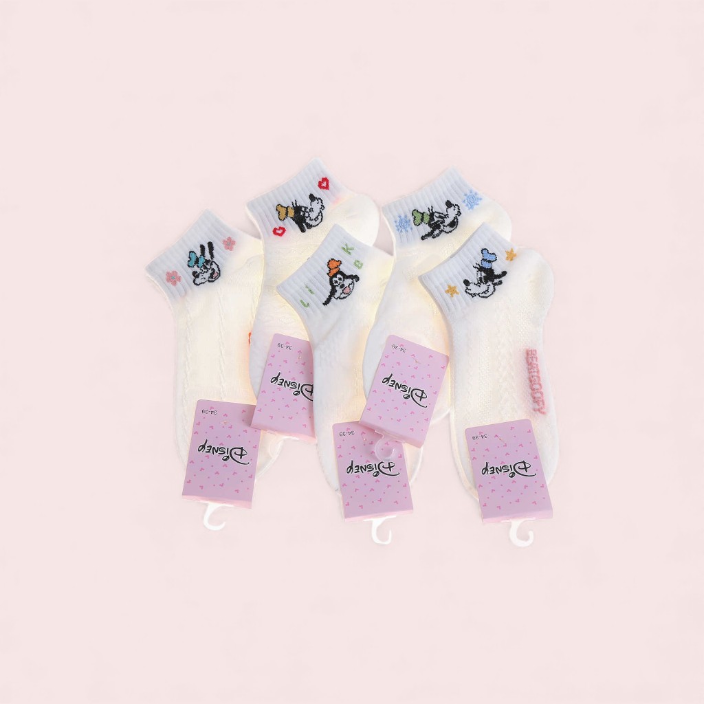 Calcetas Bordadas Dama-Disney