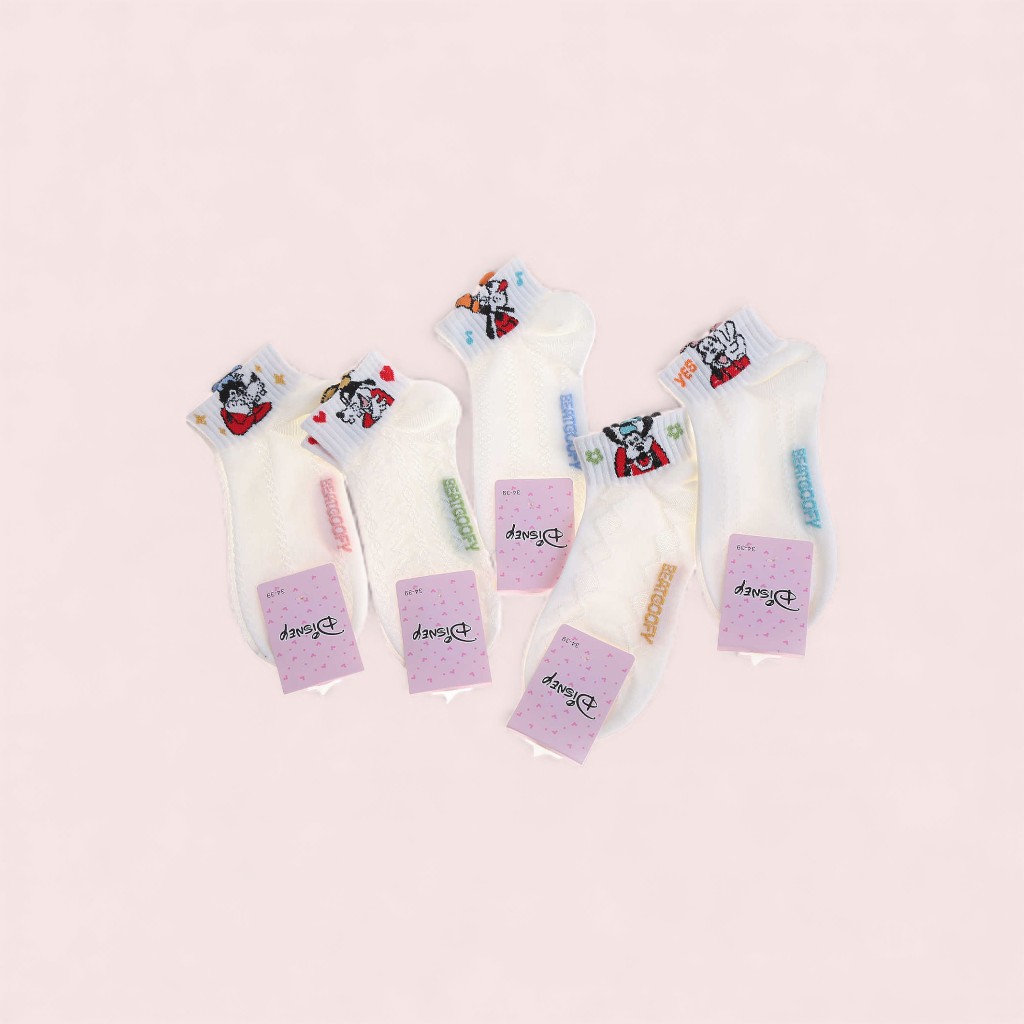 Calcetas Bordadas Dama-Disney