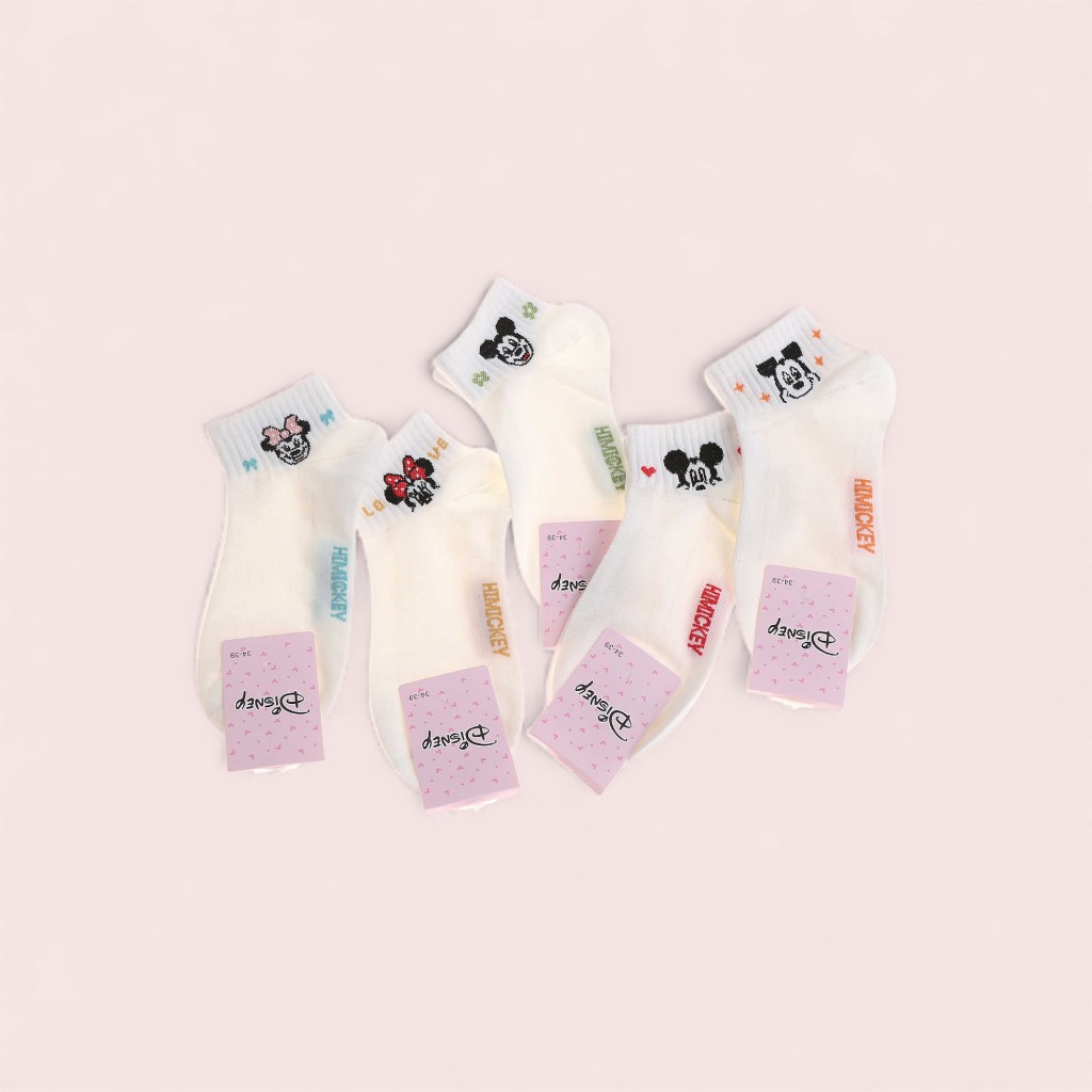Calcetas Bordadas Dama-Disney