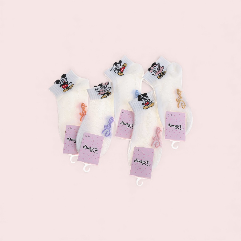 Calcetas Bordadas Dama-Disney
