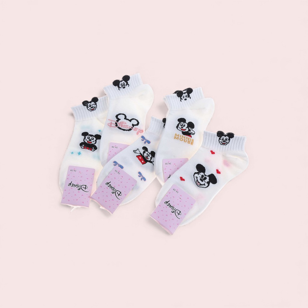 Calcetas Bordadas Dama-Disney