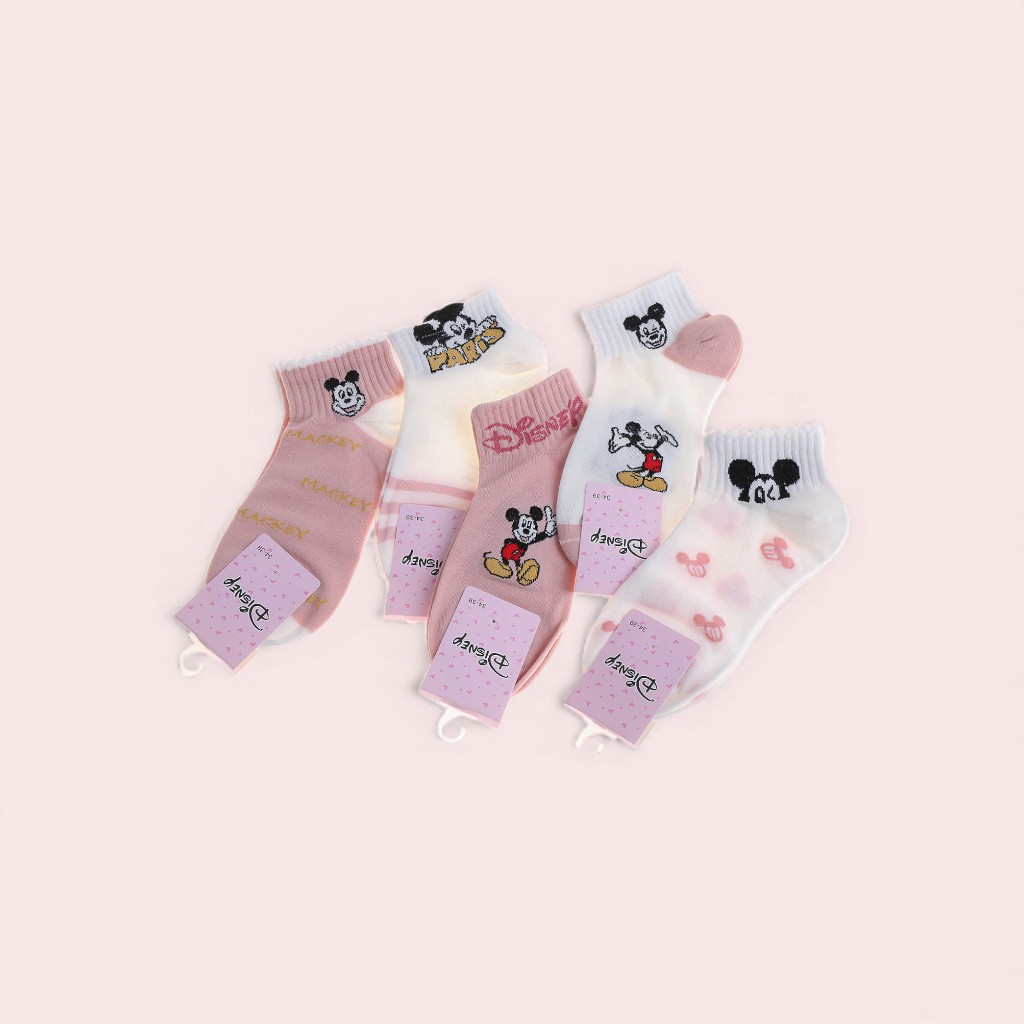 Calcetas Bordadas Dama-Disney