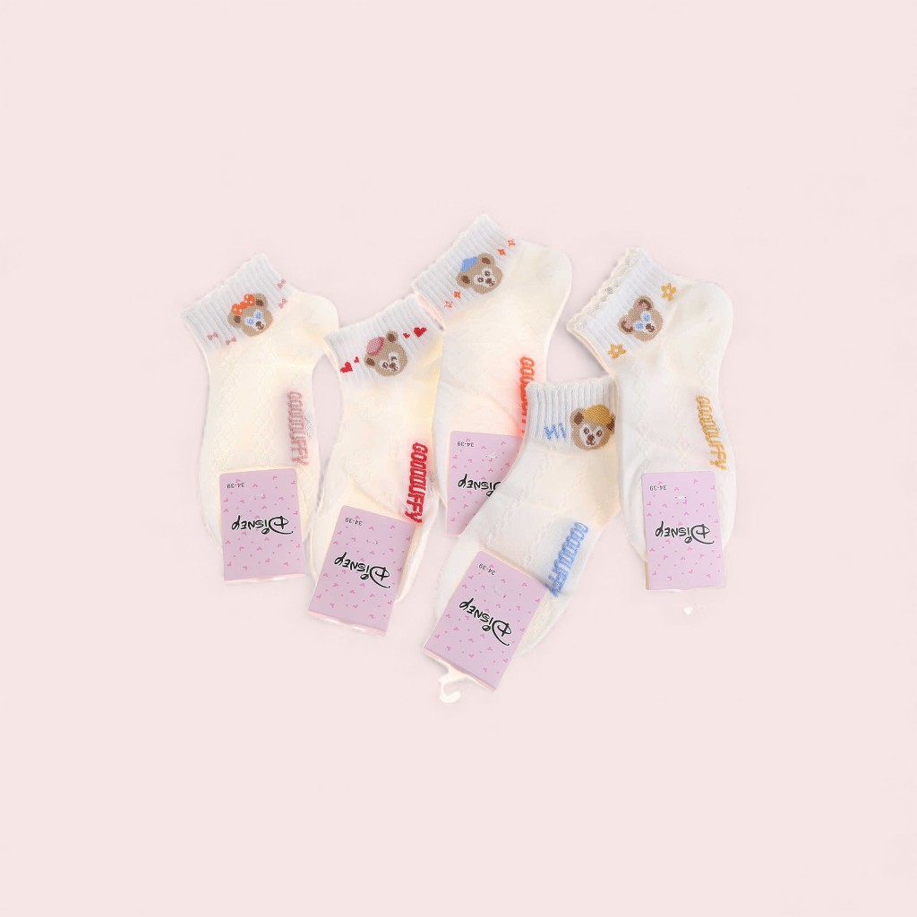 Calcetas Bordadas Dama-Disney