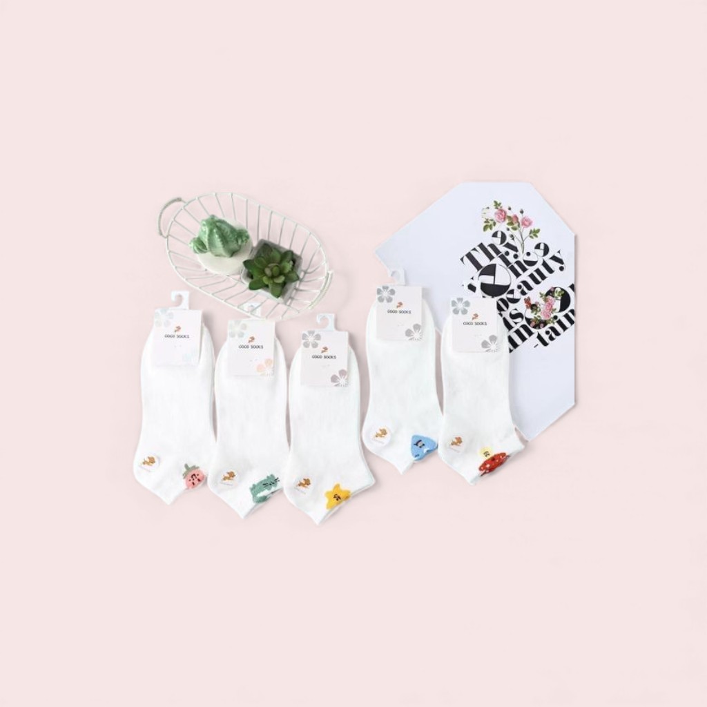 Calcetas Bordadas Dama