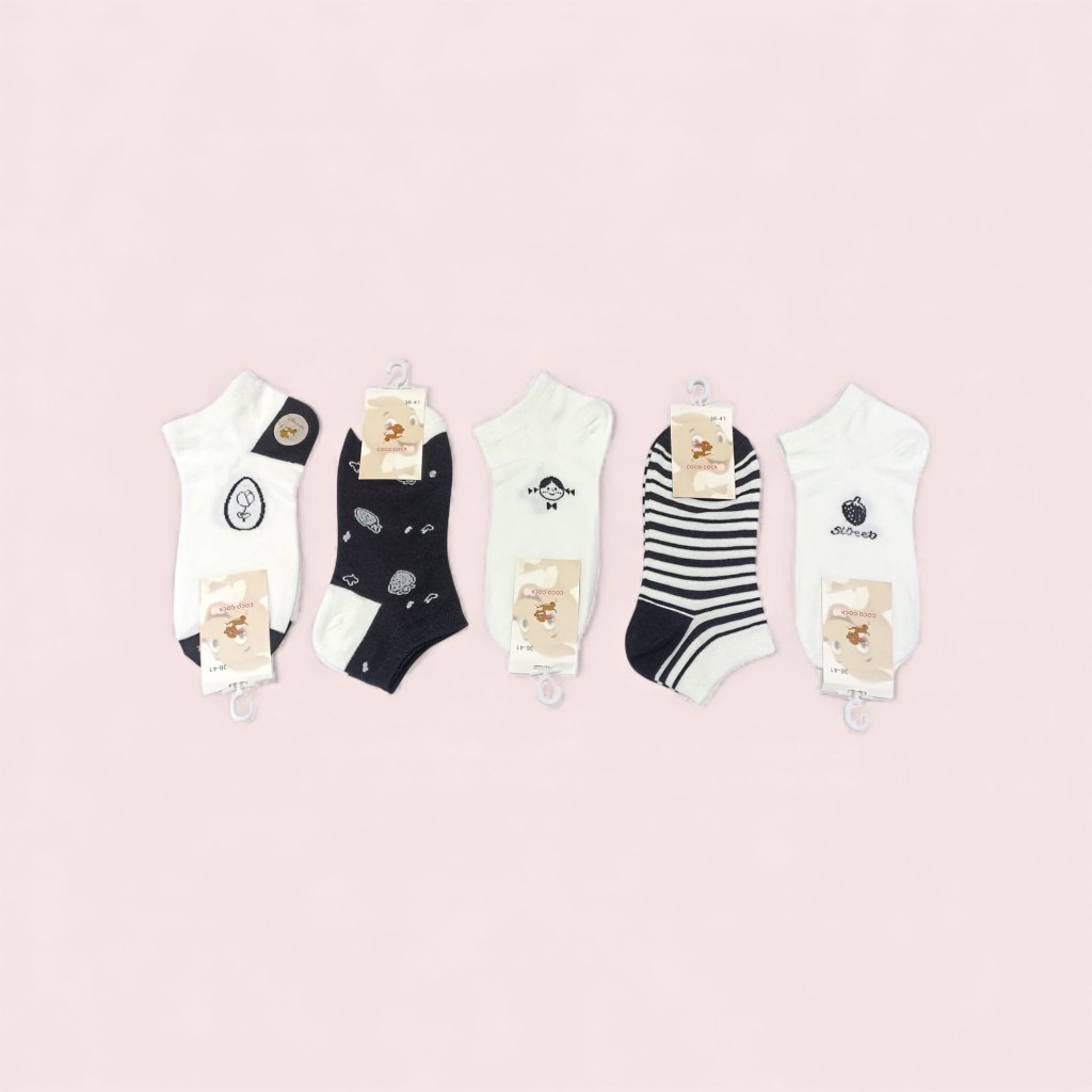 Calcetas Bordadas Dama