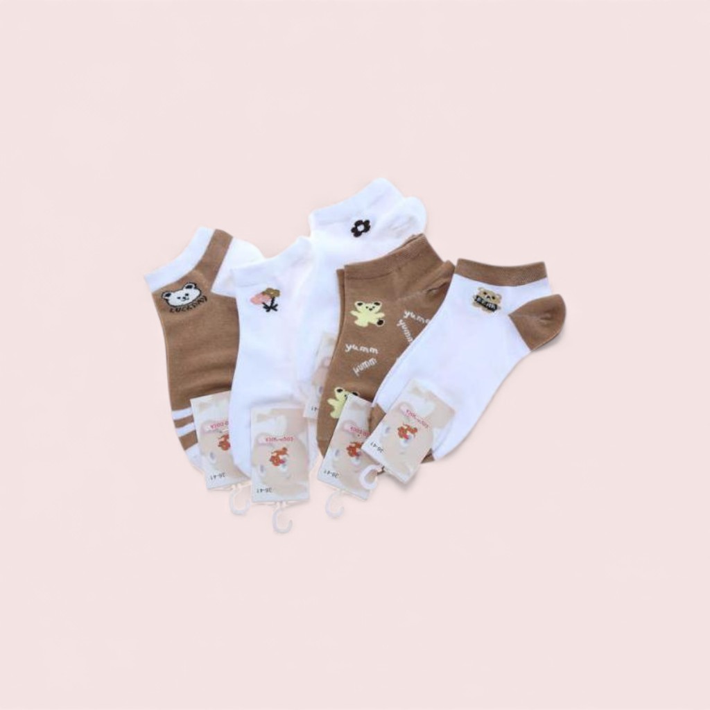 [YCS-11042] Calcetas Bordadas Dama