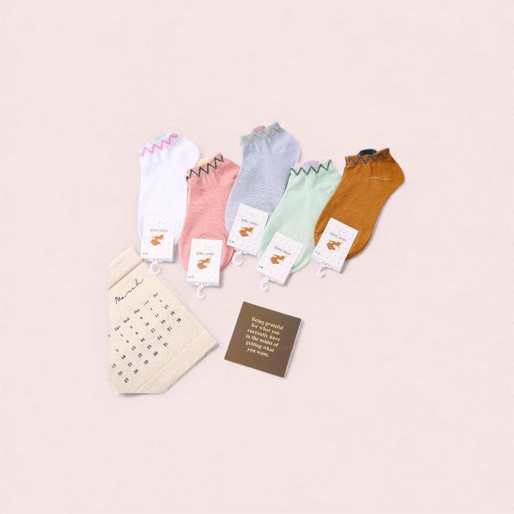 [YCS-12104] Calcetines Tacto Pluma