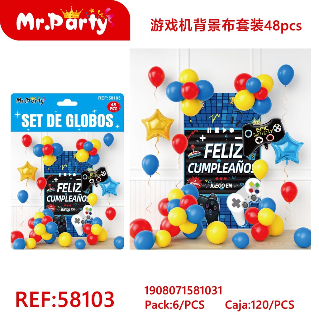 SET DE GLOBOS